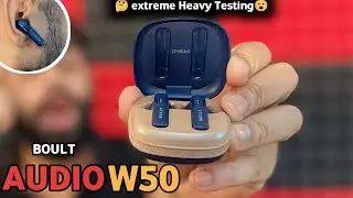 Boult Audio W50 Unboxing & detail review⚡️50 hour playtime with 45MS ultra low letency gaming mode