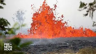 WATCH: Lava erupts from Kilauea volcano in Lower Puna Hawaii