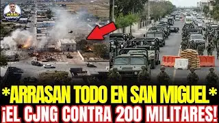 El CJNG ASALTA San Miguel el Alto… pero 200 MILITARES ya los estaban ESPERANDO | Emboscada total