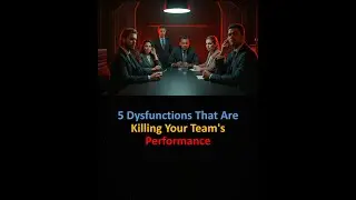 5 Dysfunctions That Are Killing Your Teams Performance