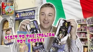 TOUR OF AN ITALIAN TOY STORE - Florence, Italy