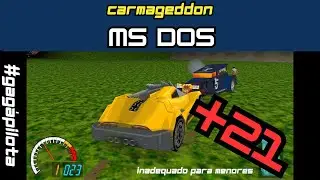 PROIBIDO PARA MENORES!! CARMAGEDDON - MS-DOS #GAG&Aacute;PILOTA #gameplay