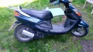 Yamaha Grand Axis 100 (+ 20 КМ/Ч!!!)  ЗАМЕНА ГЛУШИТЕЛЯ