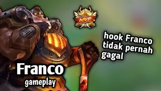 Franco gameplay.Siapa yang kena hook pasti akan balik base - mobile legends Malaysia