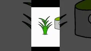 Outdoor vs Indoor plants #art #drawing #digitalart #artwork #artist