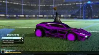 Rocket League&reg; Purple Zomba Wheels