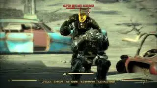 Fallout 4 - Best VATS shot ever