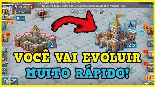 EVOLUTION GUIDE - CASTLE 25 IN A FEW DAYS! Lords Mobile