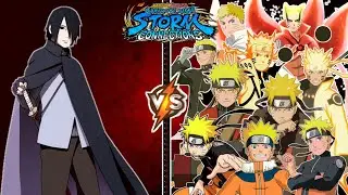 Sasuke vs Naruto (ALL Versions) | This Fight Is CRAZY | Naruto Ultimate Ninja Storm Connections