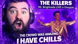 AMAZING CROWD! The Killers - Mr. Brightside (LIVE IN GLASGOW) - Singer reacts
