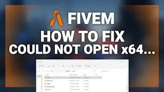 FiveM – How to Fix “Could not open x64/audio/…” Error! | Complete 2025 Guide