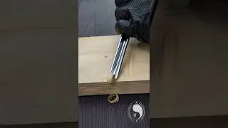 Carving with a Forged gouge chisel / Резьба кованой полукруглой стамеской