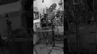 Hard Work Drum Recording for the New Album 🎃@helloween #metal #metaldrums #studiolife #studio