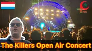 The Killers Open Air Concert In Luxembourg 🇱🇺 | Rock Band Concert Live Show