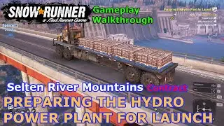 SnowRunner - Preparing the Hydro Power Plant for Launch | Selten River Mountains, Washington Phase16
