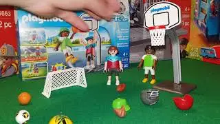 Unboxing Playmobil Sports & Action 70313. Valisette Multi-sports Gąrsons. Multisports Carry Case.