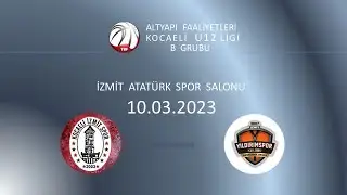 İZMİT SPOR - İZMİT YILDIRIM SPOR  KOCAELİ 2023 U12 LİGİ B GRUBU MAÇI -- TARİH 10-03-2023