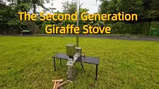 The Second Generation Giraffe Stove - Best Large Size Hot Tenting Stove