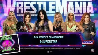 Rhea Ripley vs Charlotte  Flair vs Becky Lynch vs Io Sky vs Tiffany Stratton vs Jade Cargill 