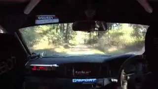 Ryan Smart and John Allen International Rally QLD 2011 - Big Derrier