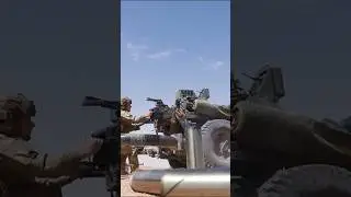 Combat training with artillery #shorts #military