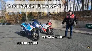 Вторник двухтактных мотоциклов! Suzuki RG500 GAMMA + Yamaha RZ500! 💨