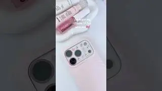 Decorate my iPhone 17 pro with me 💕 #vlog #iphone17pro #decoration #cute #pink