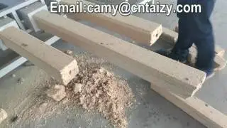 Wood Sawdust Block Press Machine