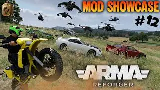 ARMA REFORGER MODS | Drift Cars, Gunships, Napalm, Heli, Weapons! & MORE (EP 12)