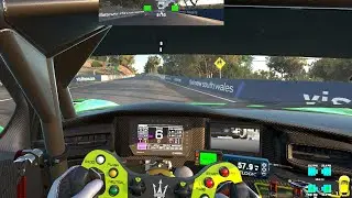 Assetto Corsa EVO Triple Monitor POV 5090/9950X3D hosting Mellon Racing server daily races