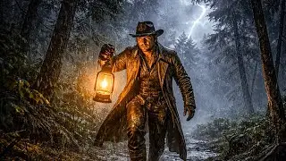 Arthur’s Desperate Search for Shelter in the Forest Storm – RDR2 | Rain Sounds ASMR
