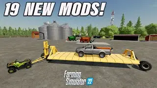 FS22 | 19 НОВЫХ МОДОВ! (Обзор) Farming Simulator 22 | PS5 | 13 февраля 2023 г.