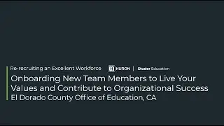 Onboarding New Team Members to Live Your Values and Contribute to Organizational Success | WRIE 2023