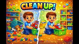 Clean Up Song | Tidy Up and Clean for Kids 🧹🎶