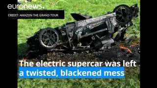 TV star Richard Hammond crashes during filming in Switzerland