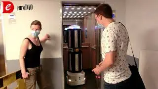 UV Disinfection Robot serving in the agglomeration