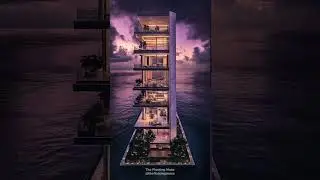 Island Resort Skyscraper 🏝️ 🏙️ #ai #travel #design #relaxing