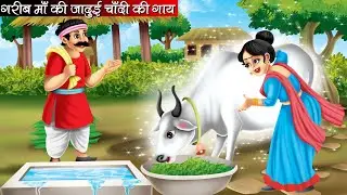 गरीब माँ की जादुई चाँदी की गाय | Garib Maa Ki Jaadui Chandi Ki Gaay | Hindi kahaniya | Moral stories
