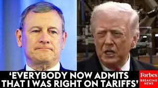Trump: 'I Hope That We Win The Supreme Court Case' On My Tariffs