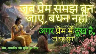 अगर प्रेम में दुख है, तो यह सुनो | Shree Krishna Vani | True Love Motivation | Life Changing