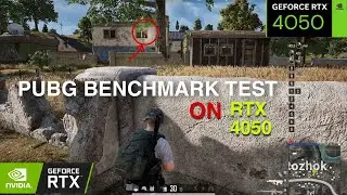 PUBG PC Benchmark Test on RTX 4050 Ultra Settings | Helios Predator Neo 16 | RTX 4050 Gaming