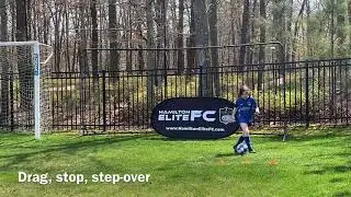 Hamilton Elite FC Ball Mastery: Drag, stop, step-over
