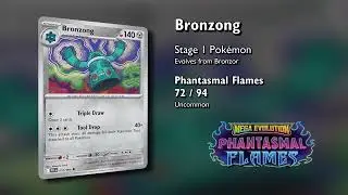 PFL 072 Bronzong Pok&eacute;mon   Phantasmal Flames   Masako Tomii   Cozy Cardboard Chronicle