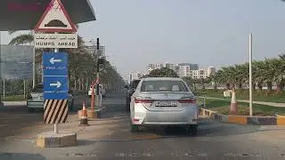Bahrain Muharraq to Amwaj Island #bahrain #gulf #video