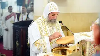 القداس الالهى نيافة الانبا صليب اسقف ميت غمر وتوابعها