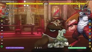 Fantasy Strike - Lum 14 DMG Combo (Mini Rook only)