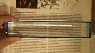 Lente di ingrandimento per lettura: lente a barra per leggere giornali, libri e riviste.