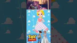 🐏✨Bo Peep from Toy Story💙by Aha Makeover #ahamakeover #toystory #ahaworld #makeover #tocahairsalon