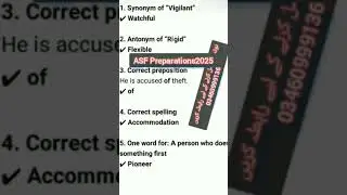 ASF Written Test Preparation 2025#asfwrittentestpreparation#asfpastsolvedpaper#videoviral#asfjob