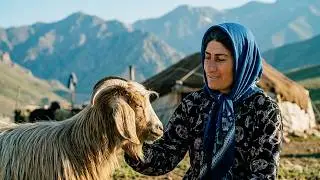 2. The courage of a lonely nomadic woman in the wild mountains of Iran |امراةالجبال
